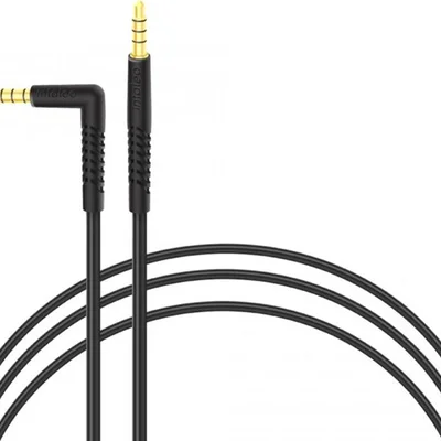 Аудіо-кабель Intaleo CBFLEXAL 3.5 мм - 3.5 мм (M/M), 1.2 м, L-type Black (1283126559594)