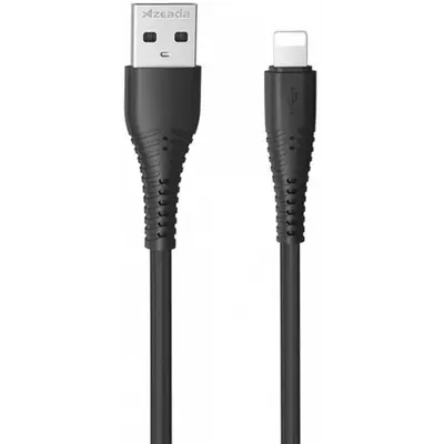 Кабель Proda PD-B85i USB - Lightning (M/M), 3 A, 1 м, Black (PD-B85i-BK)
