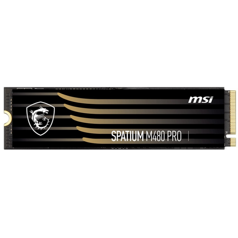 Накопичувач SSD 2TB MSI Spatium M480 Pro M.2 2280 PCIe 4.0 x4 NVMe 3D NAND TLC (S78-440Q600-P83)