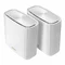 Wi-Fi Mesh система Asus ZenWiFi XT8 V2 White 2pk (90IG0590-MO3A80)
