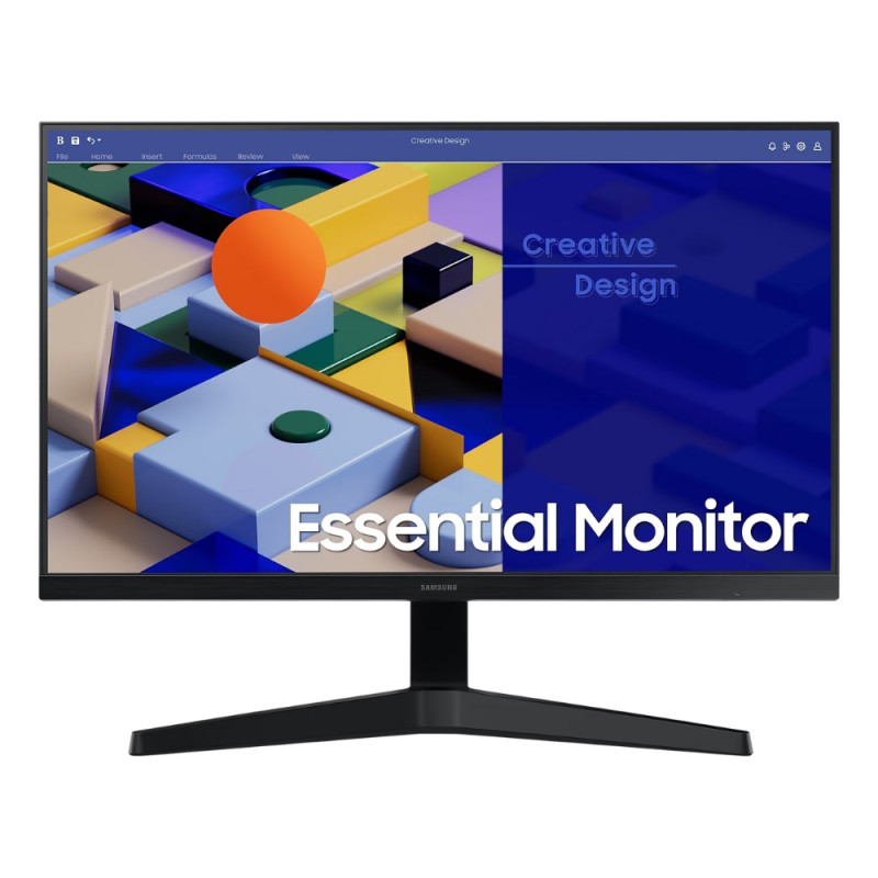 Монiтор Samsung 24" Essential LS24C310 (LS24C310EAIXCI) IPS Black