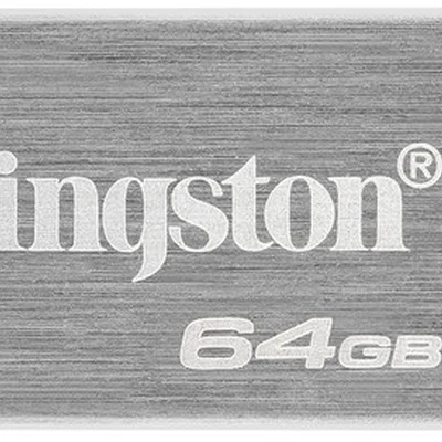 Флеш-накопичувач USB3.2 64GB Kingston DataTraveler Kyson Silver/Black (DTKN/64GB)