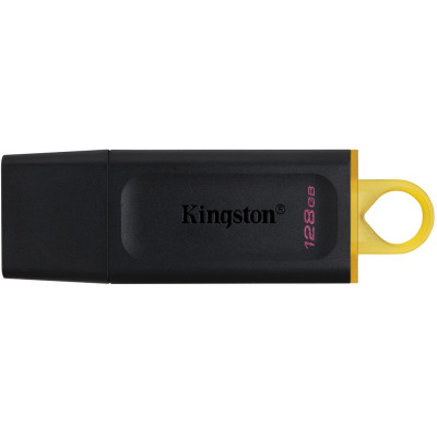 Флеш-накопичувач USB3.2 128GB Kingston DataTraveler Exodia Black/Yellow (DTX/128GB)