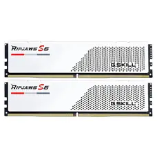 Модуль пам`ятi DDR5 2x16GB/6000 G.Skill Ripjaws S5 White (F5-6000J3040F16GX2-RS5W)