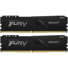 Модуль пам`ятi DDR4 2x32GB/3200 Kingston Fury Beast Black (KF432C16BBK2/64)