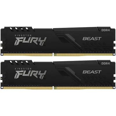 Модуль пам`ятi DDR4 2x32GB/3200 Kingston Fury Beast Black (KF432C16BBK2/64)