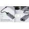 Адаптер REAL-EL CE-150 USB Type-C - RJ45 (M/F), 0.1 м, Black (EL123110004)