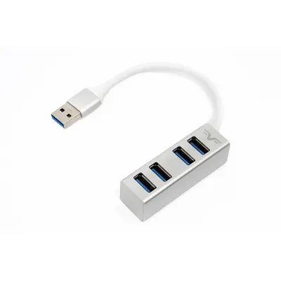 Концентратор USB Frime 4хUSB3.0 Silver (FH-30520)