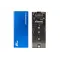 Зовнішня кишеня Frime M.2 NGFF SATA, USB 3.0, Metal, Blue (FHE202.M2U30)