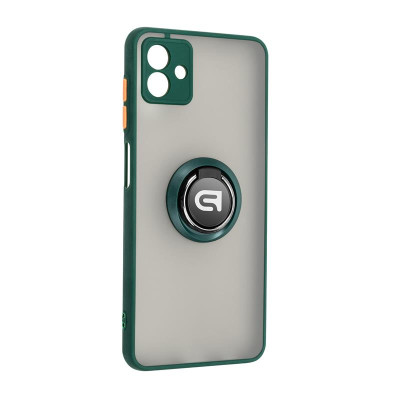 Чохол-накладка Armorstandart Frosted Matte Ring для Samsung Galaxy A04 SM-A045 Dark Green (ARM68343)