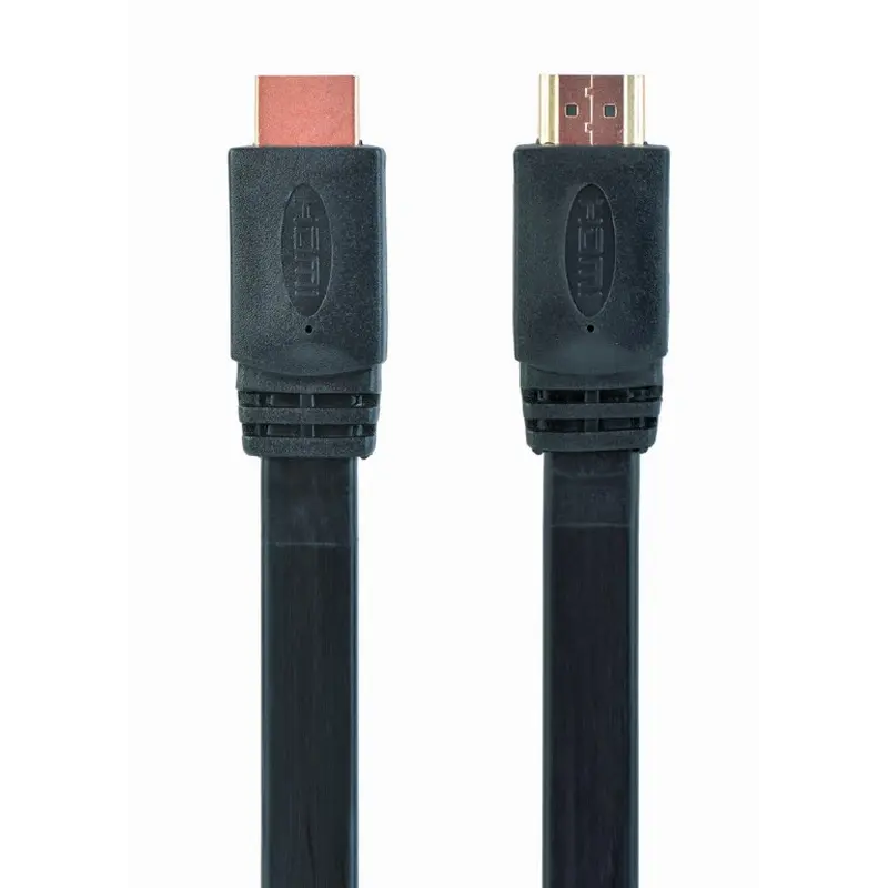 Кабель Cablexpert HDMI - HDMI V 2.0 (M/M), плоский, 1.8 м, чорний (CC-HDMI4F-6) пакет Кабель Cablexpert HDMI - HDMI V 2.0 (M/M), плоский, 1.8 м, чорний (CC-HDMI4F-6) пакет