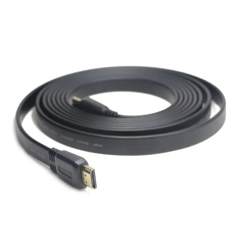Кабель Cablexpert HDMI - HDMI V 2.0 (M/M), плоский, 1.8 м, чорний (CC-HDMI4F-6) пакет Кабель Cablexpert HDMI - HDMI V 2.0 (M/M), плоский, 1.8 м, чорний (CC-HDMI4F-6) пакет