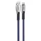 Кабель ColorWay USB - USB Type-C (M/M), 2.4 А, 1 м, Blue (CW-CBUC012-BL)