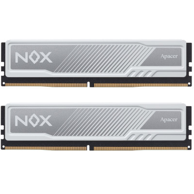 Модуль пам`ятi DDR4 2x16GB/3200 Apacer NOX White (AH4U32G32C28YMWAA-2)