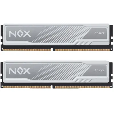 Модуль пам`ятi DDR4 2x16GB/3200 Apacer NOX White (AH4U32G32C28YMWAA-2) Модуль пам`ятi DDR4 2x16GB/3200 Apacer NOX White (AH4U32G32C28YMWAA-2)