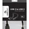 Кабель Cablexpert USB 2.0 9-pin - USB 3.0 19-pin (F/M), 0.15 м, внутрішній, чорний (CC-U3U2-01)