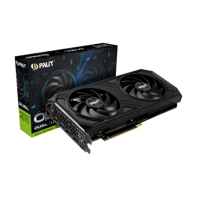 Відеокарта GF RTX 4070 12GB GDDR6X Dual OC Palit (NED4070S19K9-1047D)