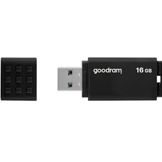 Флеш-накопичувач USB3.2 16GB GOODRAM UME3 Black (UME3-0160K0R11)