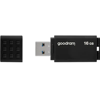 Флеш-накопичувач USB3.2 16GB GOODRAM UME3 Black (UME3-0160K0R11)