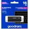 Флеш-накопичувач USB3.2 16GB GOODRAM UME3 Black (UME3-0160K0R11)
