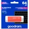 Флеш-накопичувач USB3.2 64GB GOODRAM UME3 Orange (UME3-0640O0R11)
