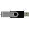 Флеш-накопичувач USB2.0 128GB GOODRAM UTS2 (Twister) Black (UTS2-1280K0R11)