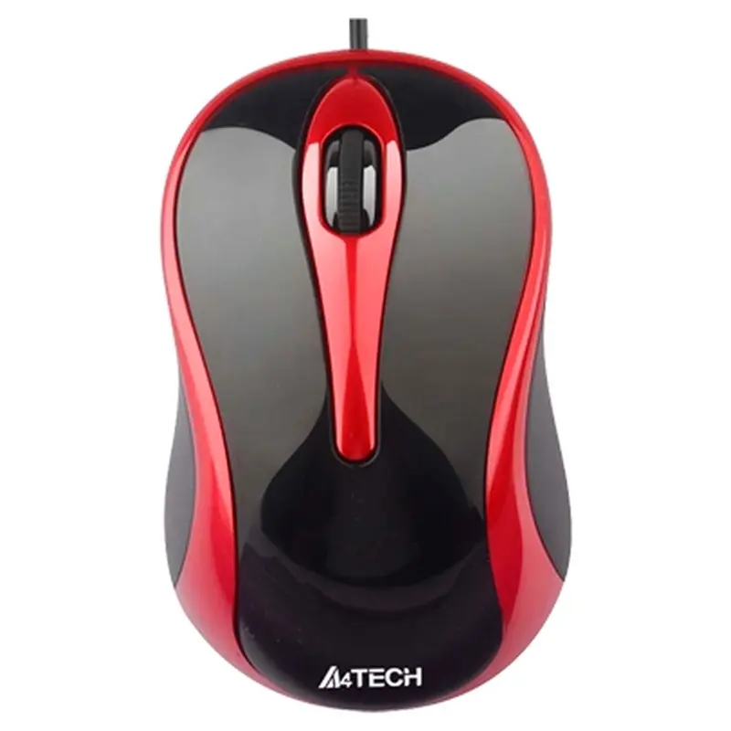 Миша A4Tech N-350-2 Red/Black V-Track