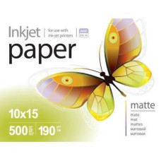 Фотопапiр PrintPro матовий 190г/м2 10x15см 500арк. (PME1905004R)