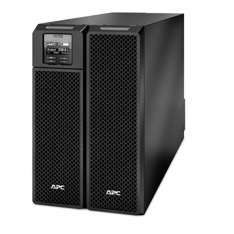 Джерело безперебійного живлення APC Smart-UPS SRT 10000VA, On-line, 10 х IEC, RJ-45, USB, металл (SRT10KXLI) Джерело безперебійного живлення APC Smart-UPS SRT 10000VA, On-line, 10 х IEC, RJ-45, USB, металл (SRT10KXLI)