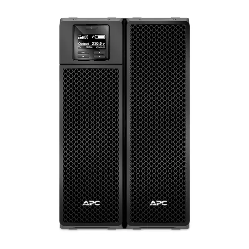Джерело безперебійного живлення APC Smart-UPS SRT 10000VA, On-line, 10 х IEC, RJ-45, USB, металл (SRT10KXLI) Джерело безперебійного живлення APC Smart-UPS SRT 10000VA, On-line, 10 х IEC, RJ-45, USB, металл (SRT10KXLI)