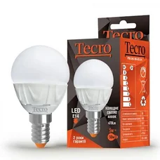 Лампа світлодіодна Tecro 5W E14 4000K (PRO-G45-5W-4K-E14)