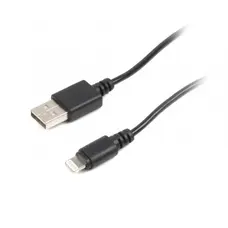 Кабель Cablexpert USB - Lightning (M/M), 1 м, Black (CC-USB2-AMLM-1M)