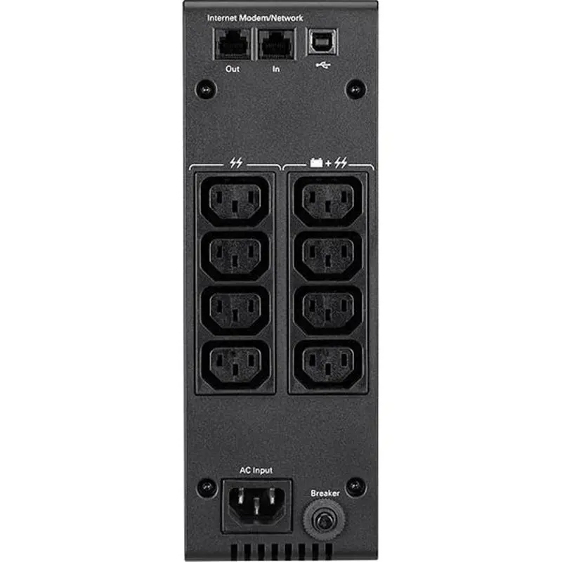 Джерело безперебійного живлення Eaton 5S 1000VA, Lin.int, 8хIEC, USB, RJ11, RJ45, метал (5S1000i) Джерело безперебійного живлення Eaton 5S 1000VA, Lin.int, 8хIEC, USB, RJ11, RJ45, метал (5S1000i)