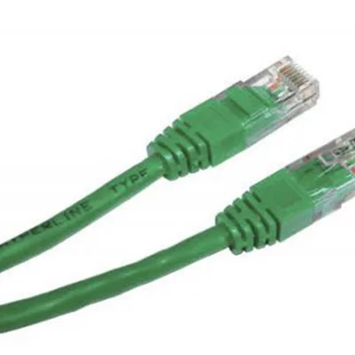 Патч-корд UTP Cablexpert (PP12-0.25M/G) літий, 50u "штекер із засувкою, 0.25 м, зелений