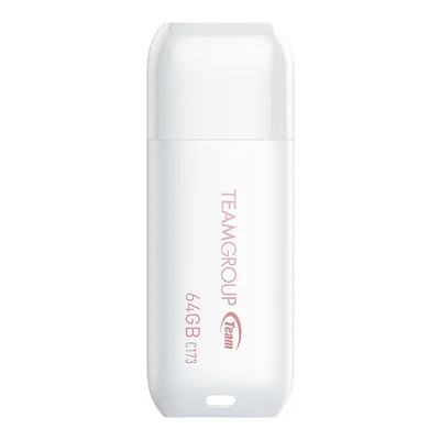 Флеш-накопичувач USB 64GB Team C173 Pearl White (TC17364GW01)
