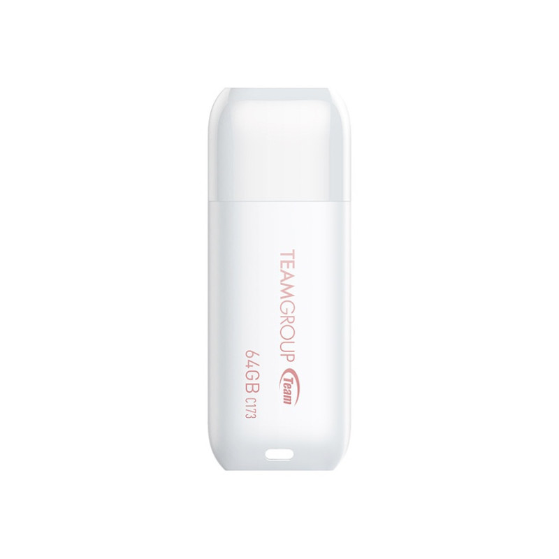 Флеш-накопичувач USB 64GB Team C173 Pearl White (TC17364GW01)