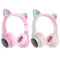 Bluetooth-гарнітура Hoco W27 Cat Ear Grey/Pink (W27GP)