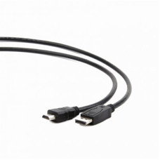 Кабель Cablexpert (CC-DP-HDMI-5M), DisplayPort-HDMI, M/M, 5м, чорний