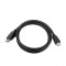 Кабель Cablexpert (CC-DP-HDMI-5M), DisplayPort-HDMI, M/M, 5м, чорний