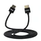 Кабель 2E Ultra Slim HDMI - HDMI V 2.0 (M/M), 2 м, чорний (2EW-1119-2m)