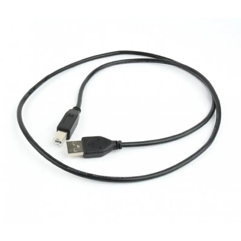 Кабель Cablexpert (CCP-USB2-AMBM-1M) USB2.0 A - USB В, 1м, чорний Кабель Cablexpert (CCP-USB2-AMBM-1M) USB2.0 A - USB В, 1м, чорний