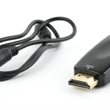 Адаптер Cablexpert (AB-HDMI-VGA-02) HDMI-VGA/3.5 мм, чорний