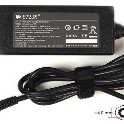 Блок живлення PowerPlant для ноутбука Asus 220V, 19V 45W 2.37A, 4.0х1.4мм (AS45F4014)