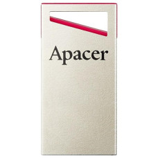 Флеш-накопичувач USB 64GB Apacer AH112 Gold/Red (AP64GAH112R-1)