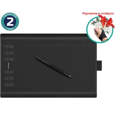 Графічний планшет Huion New 1060Plus + рукавичка