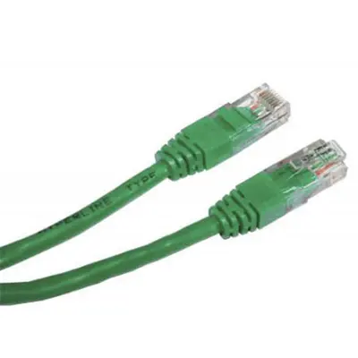 Патч-корд FTP Cablexpert (PP22-1M/G) cat.5Е, літой, 50u штекер з защелкою, 1м, зелений