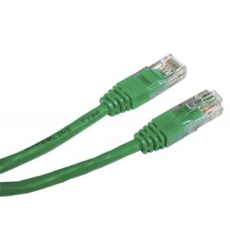 Патч-корд FTP Cablexpert (PP22-1M/G) cat.5Е, літой, 50u штекер з защелкою, 1м, зелений