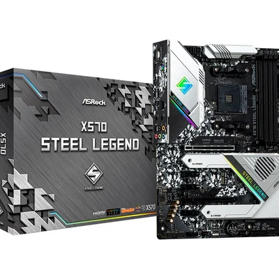 Материнська плата ASRock X570 Steel Legend Socket AM4