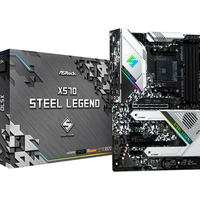 Материнська плата ASRock X570 Steel Legend Socket AM4