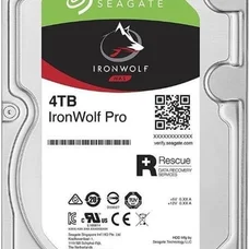 Накопичувач HDD SATA 4.0TB Seagate IronWolf Pro NAS 7200rpm 128MB (ST4000NE001)